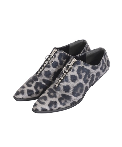 EMODA(エモダ)の「COVER POINTED ZIPシューズ(シューズ・レディース・ブラック/ライトミックス・S/M/L)」の9枚目の写真