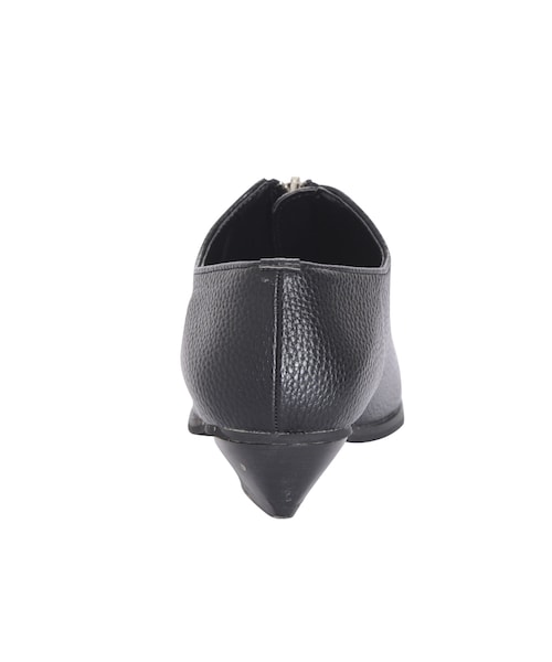 EMODA(エモダ)の「COVER POINTED ZIPシューズ(シューズ・レディース・ブラック/ライトミックス・S/M/L)」の4枚目の写真