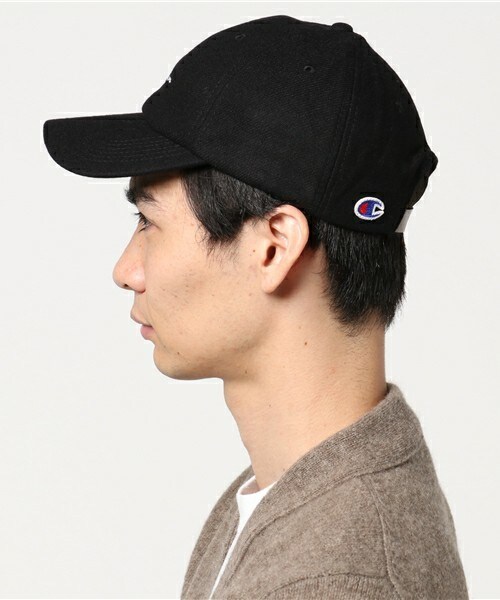 Champion（チャンピオン）の「Champion WOOL LOGO CAP CP1604-09（キャップ・メンズ・ブラック/グレー/ネイビー・ONE SIZE）」の4枚目の写真