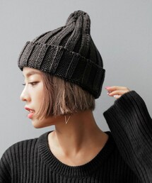 DHOLIC | リブニットビーニー(ニットキャップ/ビーニー)
