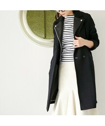 Mannequins JAPON | Mannequins JAPON(マヌカンズ ジャポン) コンビネーションガウンコート(その他アウター)