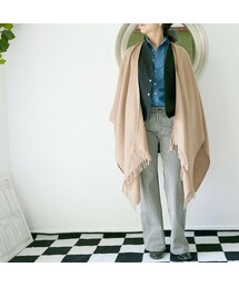 C'est pas grave | C'est pas Grave(セパ・グラーヴ) スーパーウールポンチョストール(その他アウター)