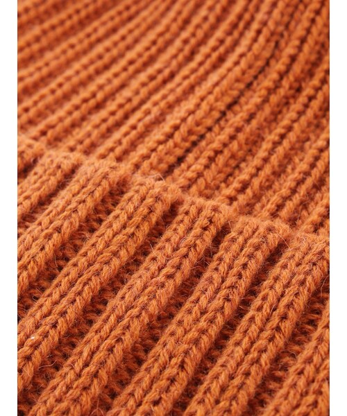 Ungrid（アングリッド）の「リブニット帽（帽子・レディース・オフホワイト/グレー/オレンジ・F）」の8枚目の写真