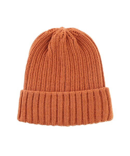 Ungrid（アングリッド）の「リブニット帽（帽子・レディース・オフホワイト/グレー/オレンジ・F）」の4枚目の写真