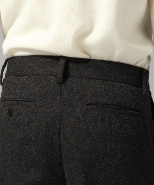 HARE（ハレ）の「ツイードテーパードパンツ（パンツ・グレー/ブラウン/ネイビー）」の13枚目の写真