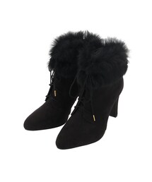 31 Sons de mode | ファー取り外しレースアップブーツ(シューズ)