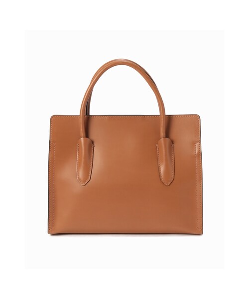 FRAMeWORK(フレームワーク)の「GIANNI CHIARINI 2Wayトート(バッグ・ブラック/キャメル・フリー)」の4枚目の写真