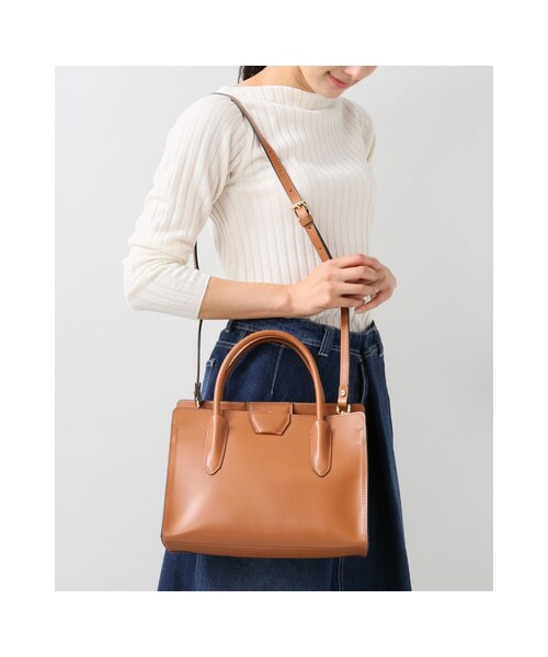 FRAMeWORK(フレームワーク)の「GIANNI CHIARINI 2Wayトート(バッグ・ブラック/キャメル・フリー)」の21枚目の写真