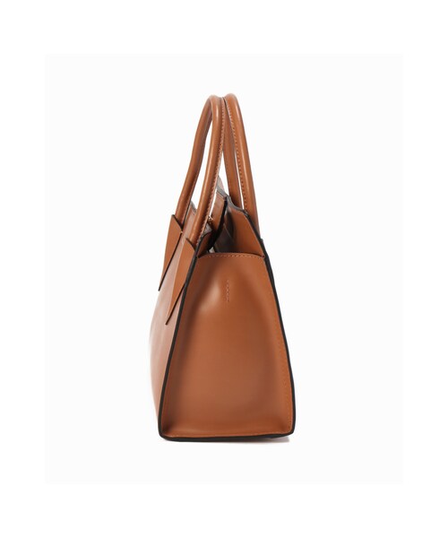 FRAMeWORK(フレームワーク)の「GIANNI CHIARINI 2Wayトート(バッグ・ブラック/キャメル・フリー)」の3枚目の写真