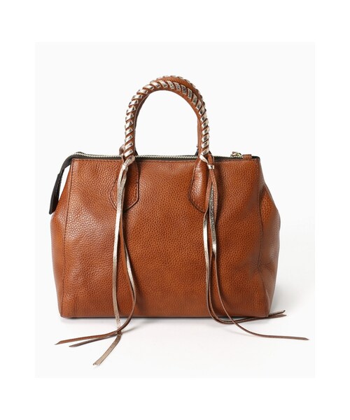 FRAMeWORK(フレームワーク)の「GIANNI CHIARINIフリンジボストン(バッグ・ブラウン/キャメル・フリー)」の4枚目の写真