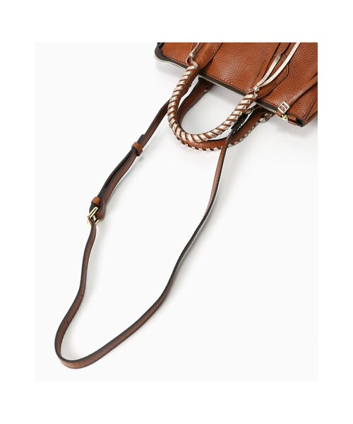 FRAMeWORK(フレームワーク)の「GIANNI CHIARINIフリンジボストン(バッグ・ブラウン/キャメル・フリー)」の5枚目の写真