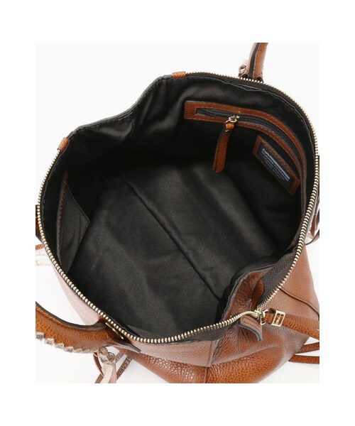 FRAMeWORK(フレームワーク)の「GIANNI CHIARINIフリンジボストン(バッグ・ブラウン/キャメル・フリー)」の7枚目の写真