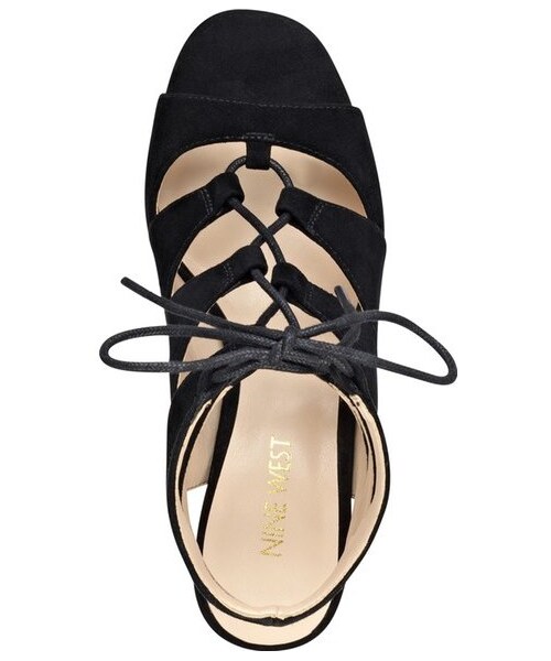 NINE WEST(ナインウエスト)の「Nine West 'Take It Up' Ghillie Sandal (Women)(その他シューズ・レディース・Black/Beige・Regular","OriginalFilter":"Regular 10 M/Regular","OriginalFilter":"Regular 10.5 M/Regular","OriginalFilter":"Regular 5 M/Regular","OriginalFilter":"Regular 5.5 M/Regular","OriginalFilter":"Regular 6 M/Regular","OriginalFilter":"Regular 6.5 M/Regular","OriginalFilter":"Regular 7 M/Regular","OriginalFilter":"Regular 7.5 M/Regular","OriginalFilter":"Regular 8 M/Regular","OriginalFilter":"Regular 8.5 M/Regular","OriginalFilter":"Regular 9 M/Regular","OriginalFilter":"Regular 9.5 M)」の8枚目の写真