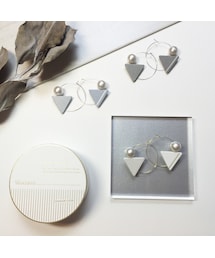 ilocami | 三角のフープピアス(ピアス（両耳用）)