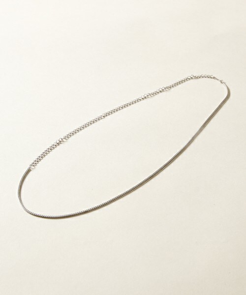 CASPER JOHN AIVER（キャスパージョンアイバー）の「ロングチェーンネックレス（ネックレス・メンズ・シルバー・FREE）」の8枚目の写真