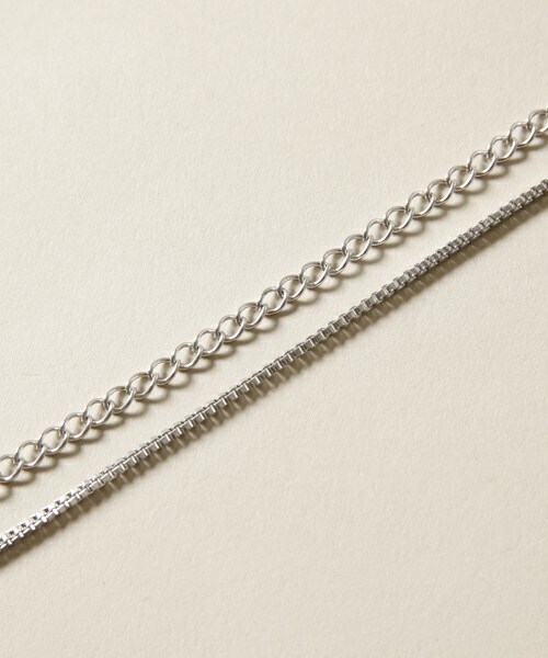 CASPER JOHN AIVER（キャスパージョンアイバー）の「ロングチェーンネックレス（ネックレス・メンズ・シルバー・FREE）」の3枚目の写真