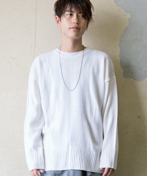 CASPER JOHN AIVER（キャスパージョンアイバー）の「ロングチェーンネックレス（ネックレス・メンズ・シルバー・FREE）」の9枚目の写真