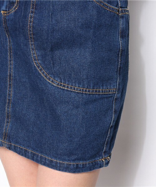 Aunt Marie's（アントマリーズ）の「【2014春物】ﾃﾞﾆﾑタイトスカート（デニムスカート・レディース・ホワイト/ブルー/ネイビー・FREE）」の9枚目の写真