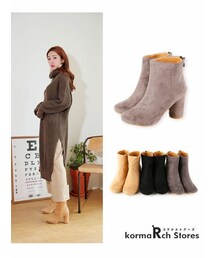 KORMARCH | ヒールショートブーツ(ブーツ)