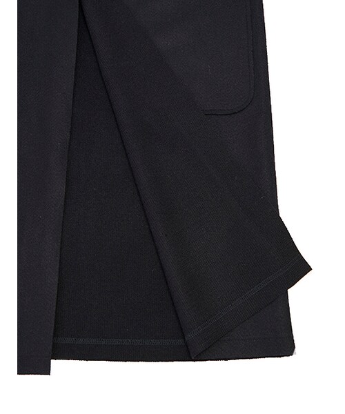 w closet（ダブルクローゼット）の「フード付コーディガン（ジャケット/アウター・レディース・グレー/レンガ/ネイビー・FREE）」の9枚目の写真