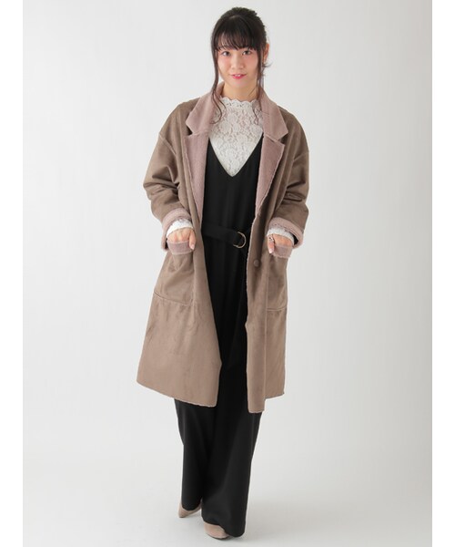 w closet（ダブルクローゼット）の「花柄総レースプルオーバー（トップス・レディース・オフホワイト/ブラック・FREE）」の9枚目の写真