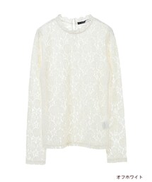 w closet | 花柄総レースプルオーバー(トップス)