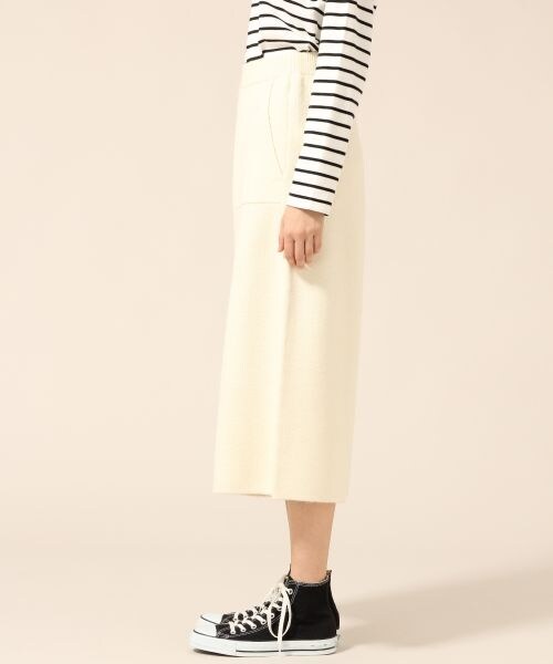 LOWRYS FARM（ローリーズファーム）の「７Ｇワイドパンツ（パンツ・アイボリー/ライトグレー/チャコール/ピンク/ブルー/ネイビー）」の8枚目の写真