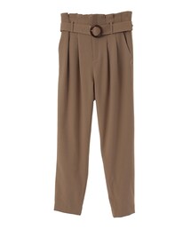 31 Sons de mode | ベルト付ハイウエストロングパンツ〔冬ジャーナル#01掲載〕《予約アイテム》(パンツ)