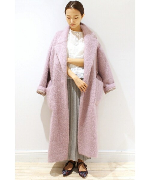 EDIT. FOR LULU（エディットフォールル）の「《予約》シャギーガウン