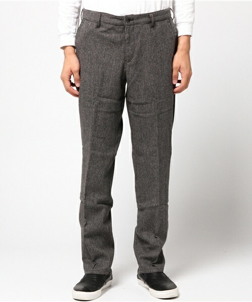 MEN'S BIGI（メンズビギ）の「ストレッチ ウールパンツ/ピンチェック（スラックス・メンズ・グレー/ネイビー・SS/S/M/L）」の5枚目の写真