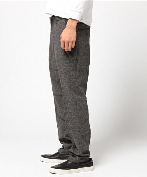 MEN'S BIGI（メンズビギ）の「ストレッチ ウールパンツ/ピンチェック（スラックス・メンズ・グレー/ネイビー・SS/S/M/L）」の3枚目の写真