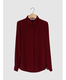 SINOWS | hidden button blouse(シャツ/ブラウス)