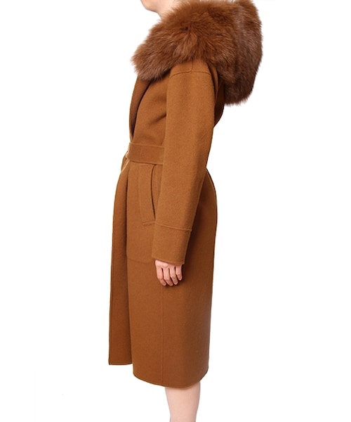 GRACE CONTINENTAL（グレースコンチネンタル）の「*リバーファーフード