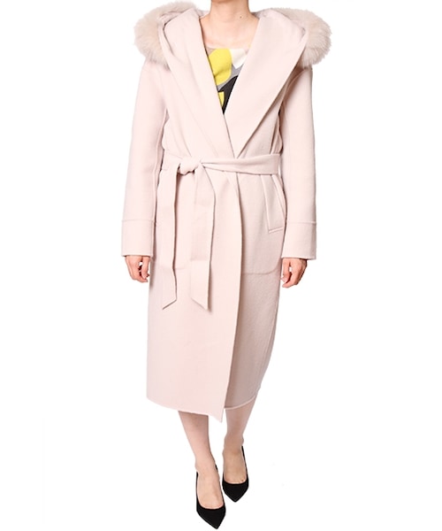 グレースコンチネンタル フード付 ファー リバーシブルコート グレースコンチネンタル フード付 ファー リバーシブルコート