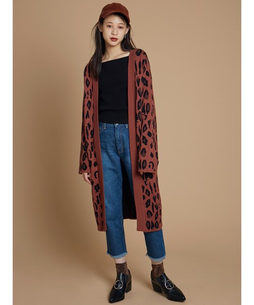 MURUA（ムルーア）の「バックルミドルブーティー（シューズ・レディース・ブラック/キャメル・35/36/37）」の5枚目の写真