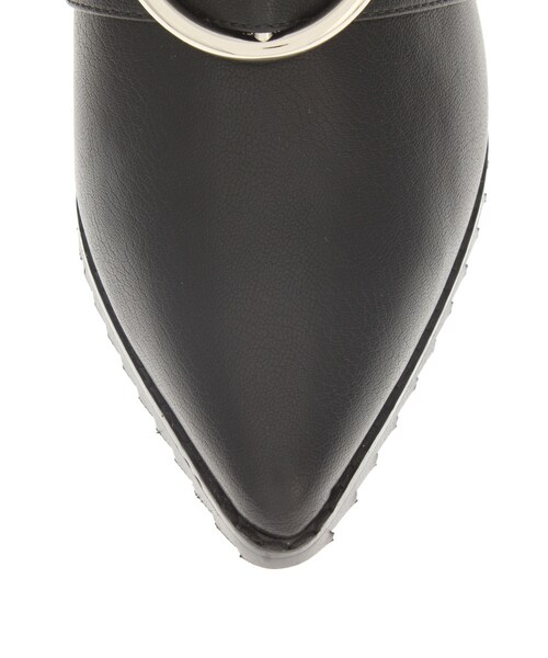 MURUA（ムルーア）の「バックルミドルブーティー（シューズ・レディース・ブラック/キャメル・35/36/37）」の11枚目の写真