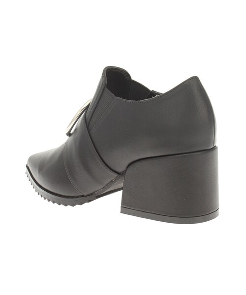 MURUA（ムルーア）の「バックルミドルブーティー（シューズ・レディース・ブラック/キャメル・35/36/37）」の12枚目の写真