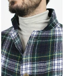 45R（フォーティファイブアール）の「フロートタータンチェックシャツ