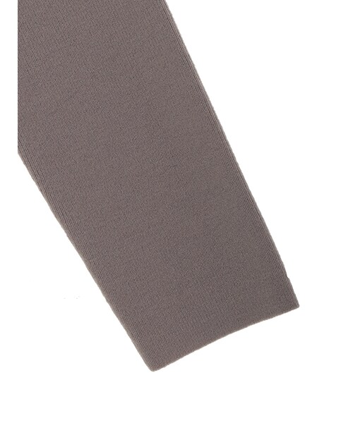 31 Sons de mode（トランテアン　ソン　ドゥ　モード）の「フリルショートプルオーバー（トップス・レディース・ライトグレー/ダークブラウン/ブラック・36）」の6枚目の写真