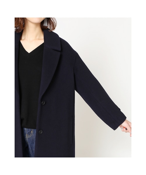 美品✨JS relume VICTORIAN WOOLシャルムオーバーコート JOURNAL STANDARD relume（ジャーナルスタンダード レリューム）の