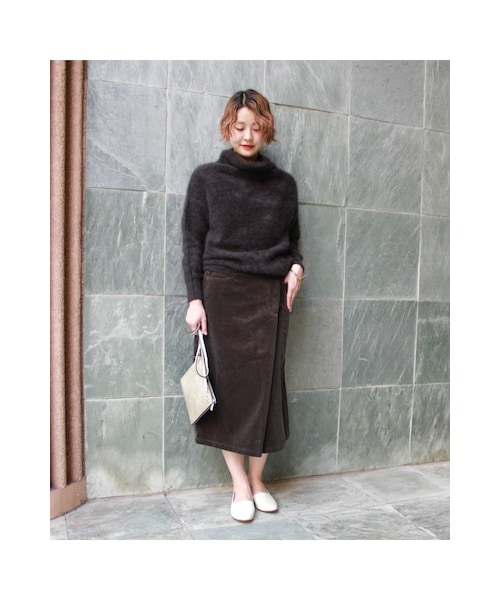 JOURNAL STANDARD（ジャーナルスタンダード）の「《予約》太コールスカート◆（スカート・ブラック D/グレーB/ベージュ・36/38/40）」の11枚目の写真