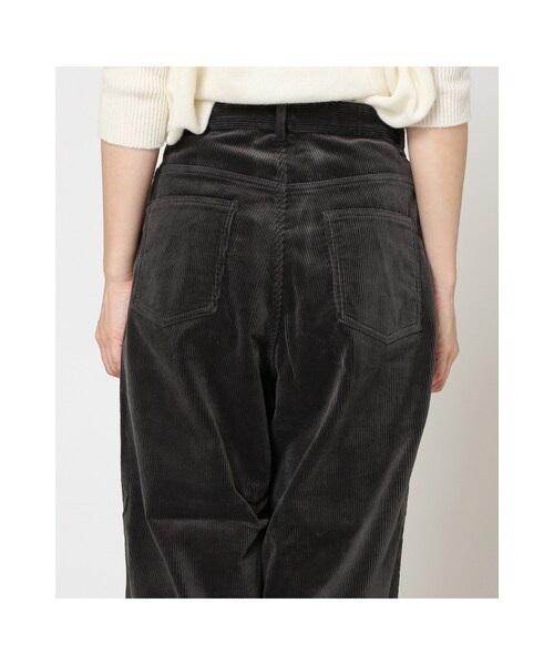 JOURNAL STANDARD（ジャーナルスタンダード）の「《予約》太コールワイドパンツ◆（パンツ・ブラック D/グレーB/ベージュ・36/38/40）」の20枚目の写真