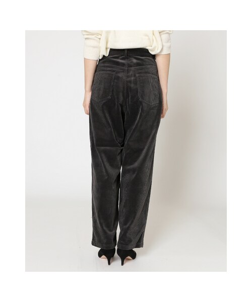 JOURNAL STANDARD（ジャーナルスタンダード）の「《予約》太コールワイドパンツ◆（パンツ・ブラック D/グレーB/ベージュ・36/38/40）」の19枚目の写真