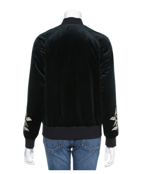 Mila Owen（ミラオーウェン）の「ベルベットスカジャン（ブルゾン