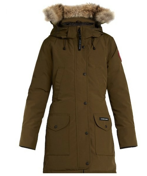 trillium fur trim parka