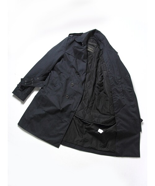 JACKROSE(ジャックローズ)の「はっ水防風ライナー付きトレンチ(ジャケット/アウター・メンズ・ブラック/ベージュ・M/L/XL)」の7枚目の写真