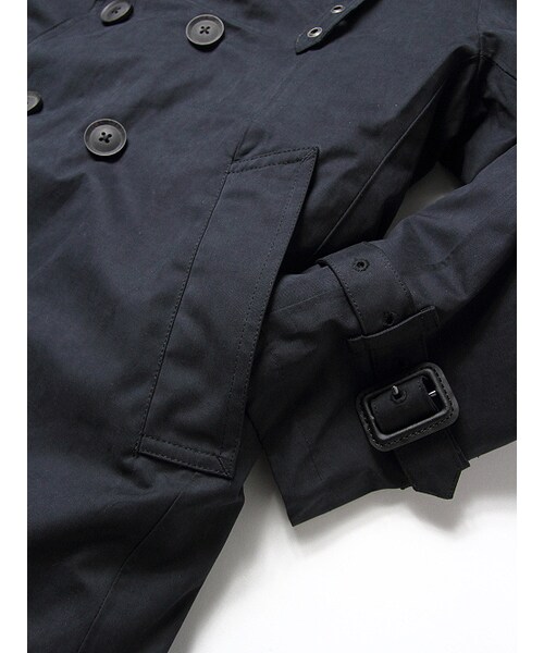JACKROSE(ジャックローズ)の「はっ水防風ライナー付きトレンチ(ジャケット/アウター・メンズ・ブラック/ベージュ・M/L/XL)」の8枚目の写真