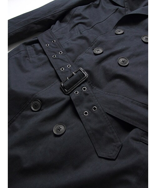 JACKROSE(ジャックローズ)の「はっ水防風ライナー付きトレンチ(ジャケット/アウター・メンズ・ブラック/ベージュ・M/L/XL)」の5枚目の写真