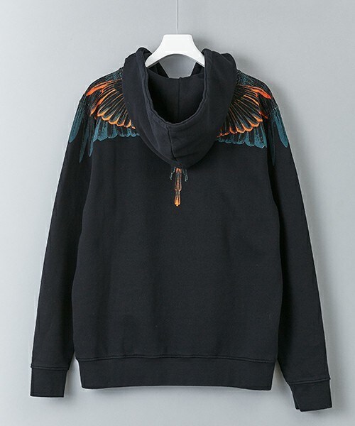 MARCELO BURLON（マルセロ・バーロン）の「MARCELO BURLON 『CERO BLANCO』パーカー（パーカー・メンズ・ブラック・SMALL/MEDIUM）」の4枚目の写真