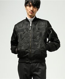 MARCELO BURLON | MARCELO BURLON 『PISSIS ALPHA』MA-1(ブルゾン)